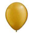 Globos lisos satinados dorados 10u